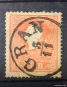 Sellos: AUSTRIA, 1859, CAT.YT. 14.